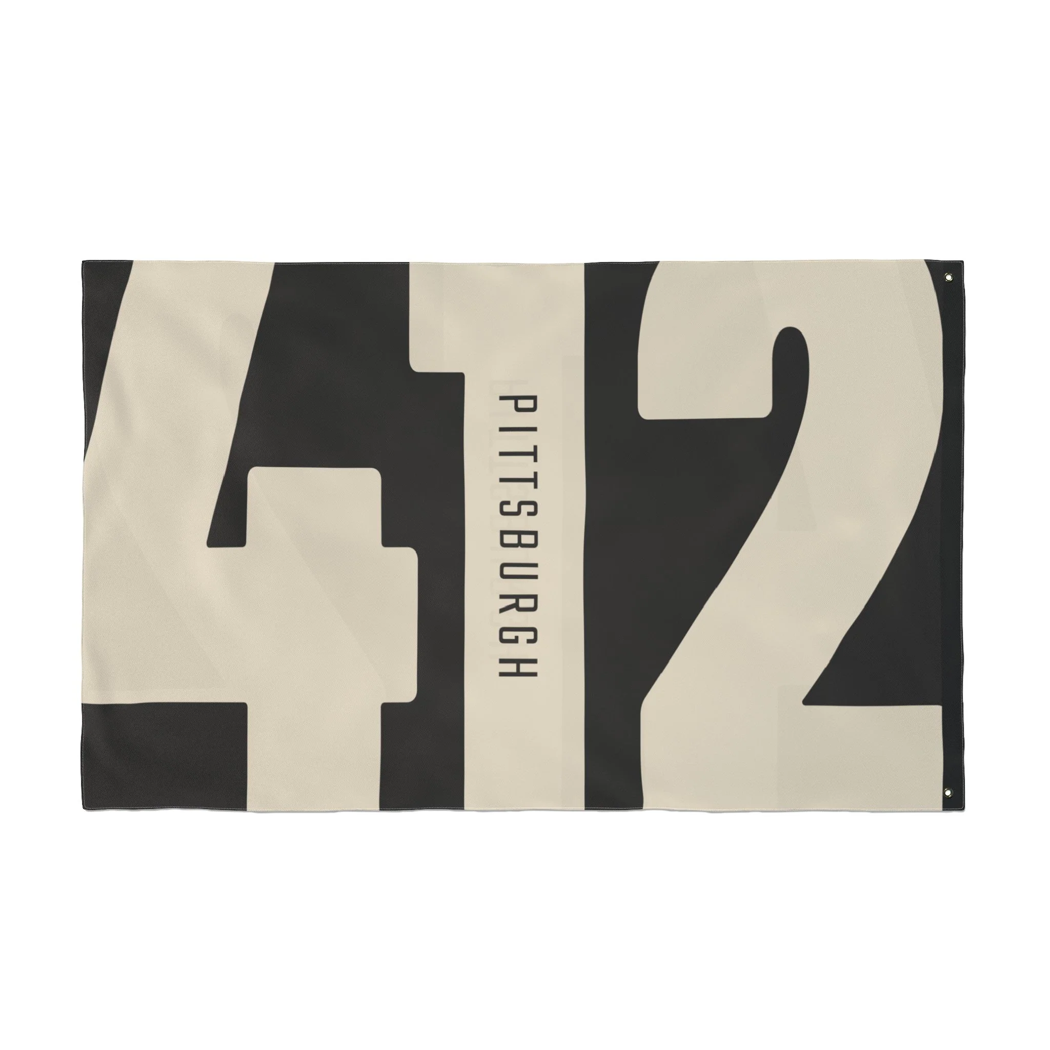 412 Vintage Pittsburgh - Double Sided Flag - Image 14