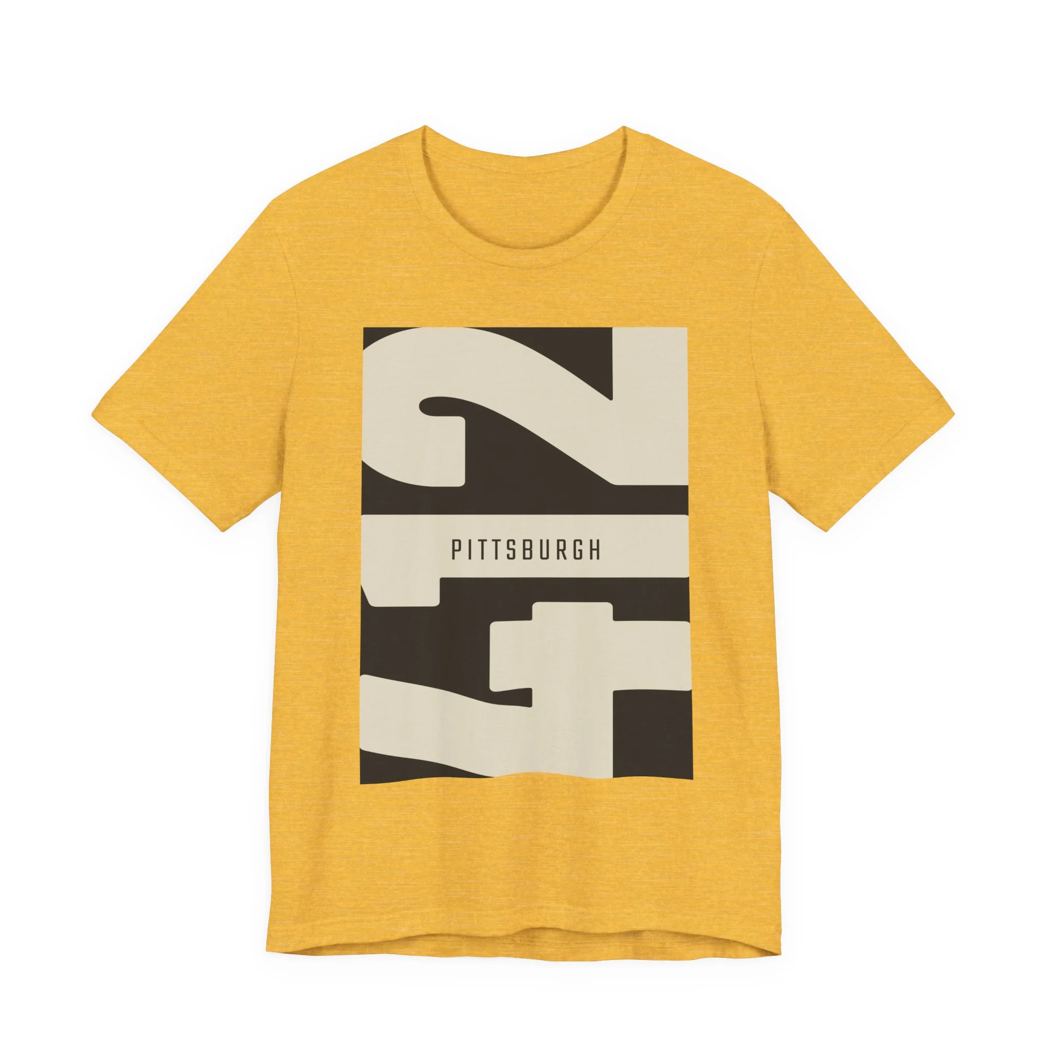 412 Vintage Pittsburgh - Unisex Jersey Short Sleeve Tee - Image 5
