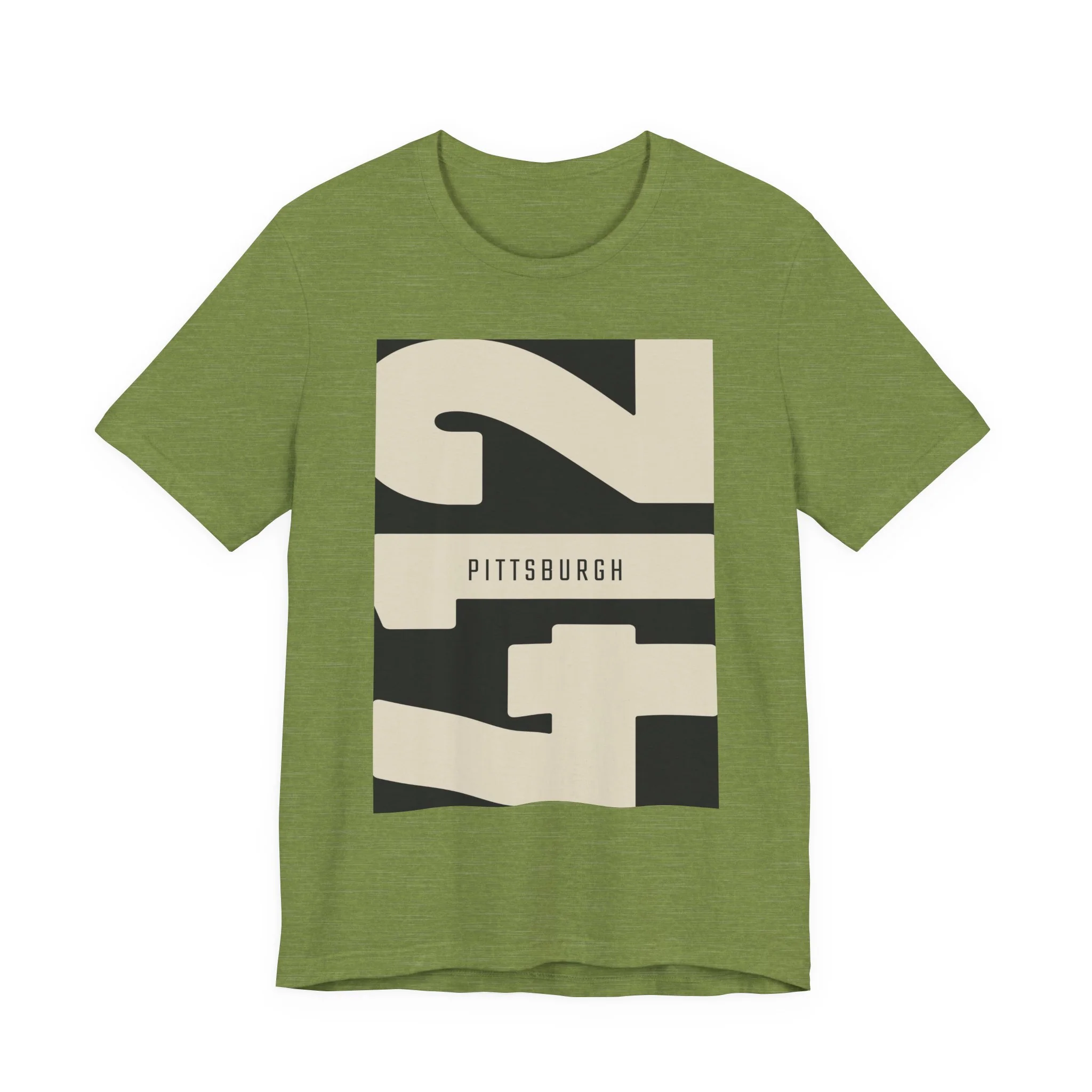 412 Vintage Pittsburgh - Unisex Jersey Short Sleeve Tee - Image 6