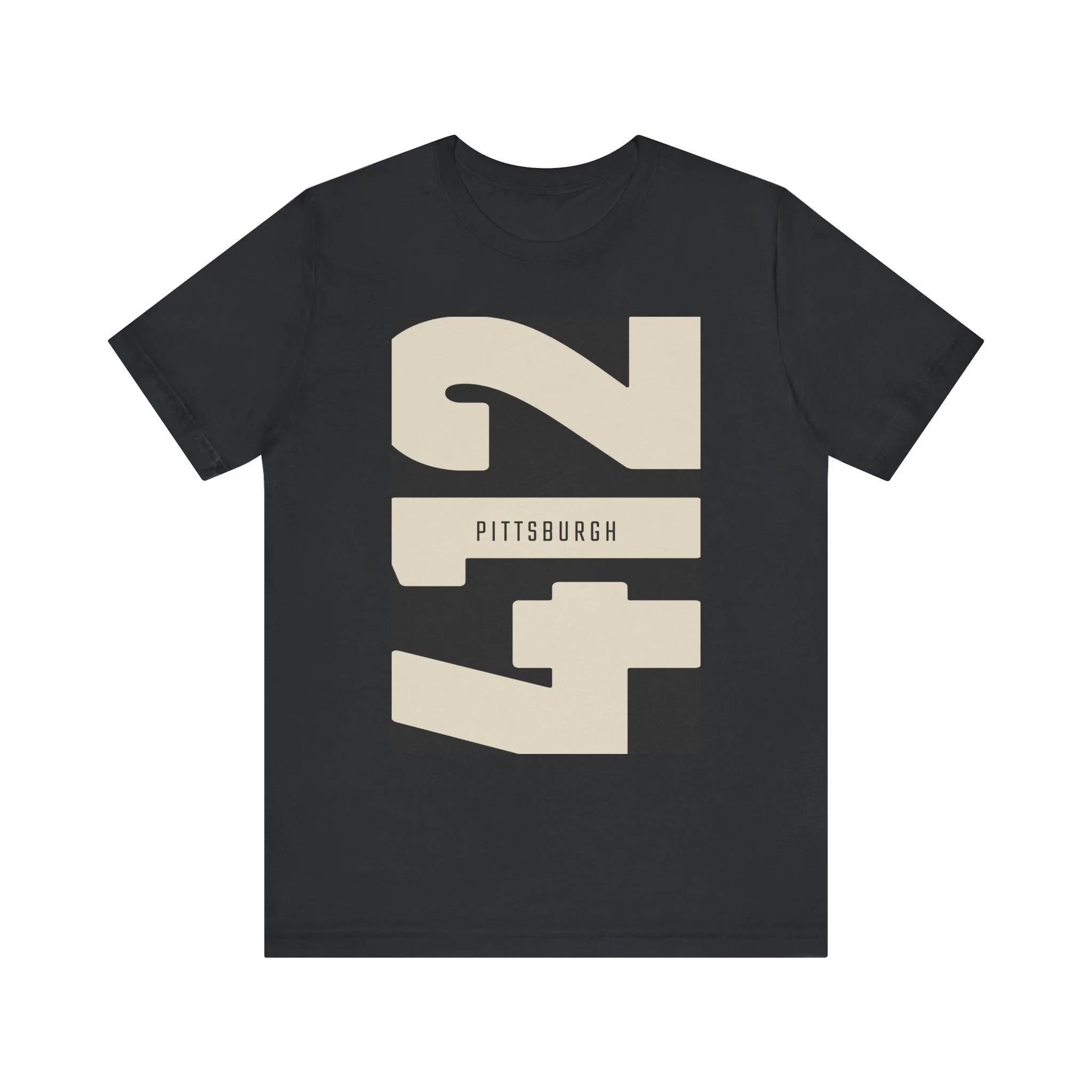 412 Vintage Pittsburgh - Unisex Jersey Short Sleeve Tee - Image 9