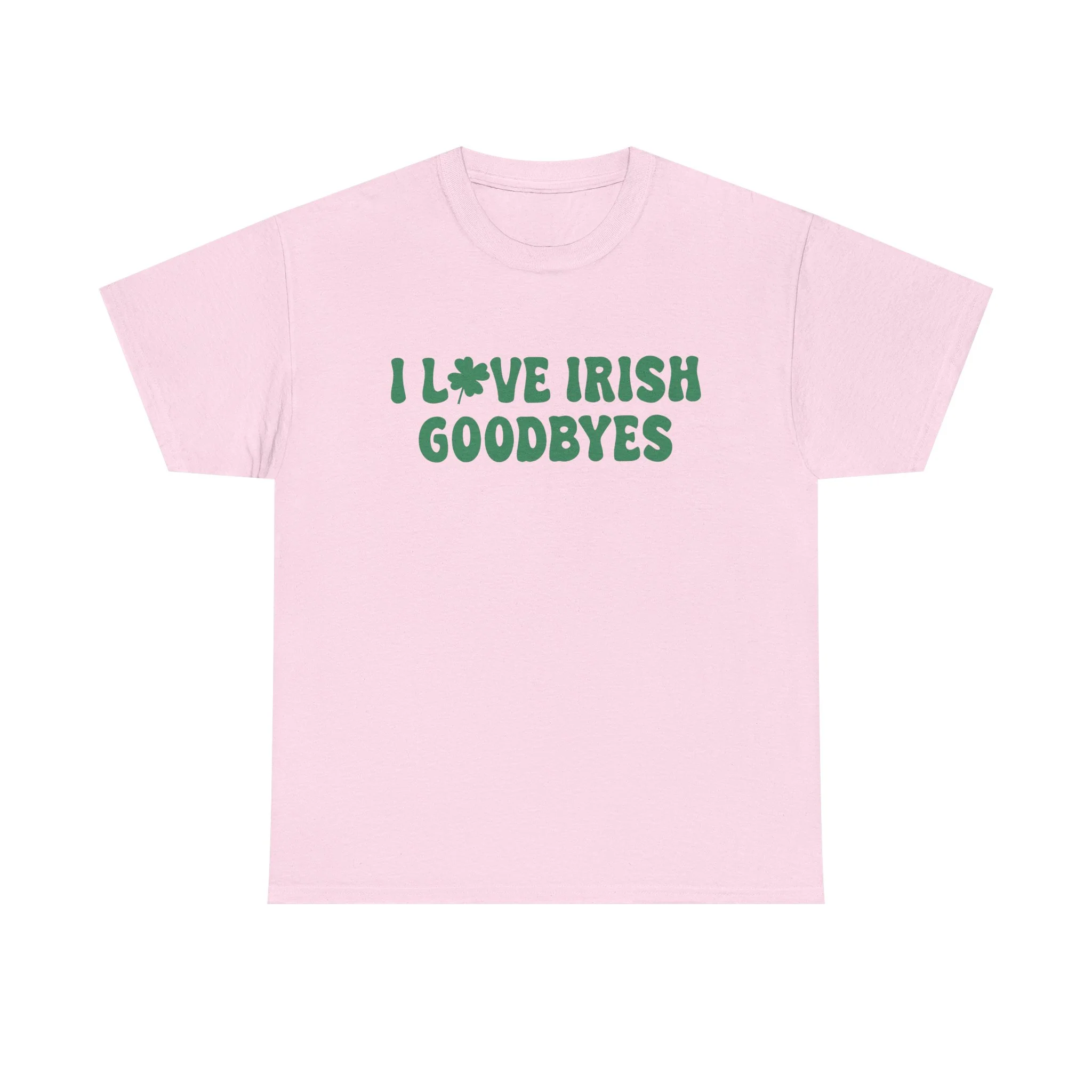 I Love Irish Goodbyes - Gildan Unisex Heavy Cotton Tee - Image 12