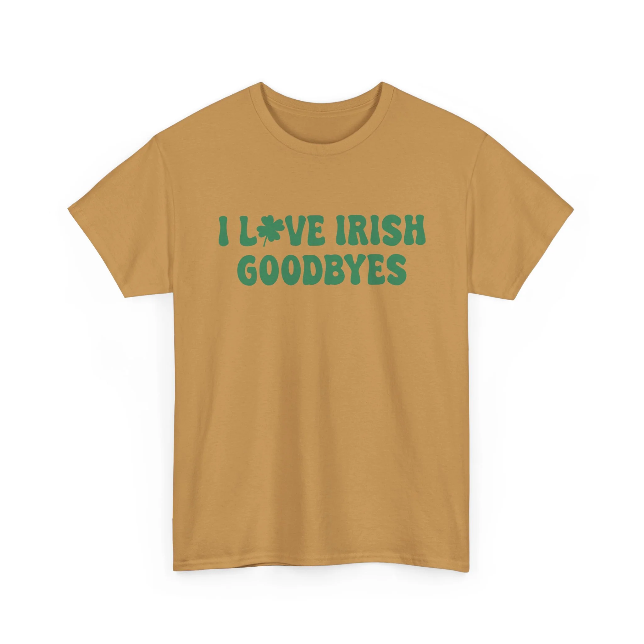 I Love Irish Goodbyes - Gildan Unisex Heavy Cotton Tee - Image 30