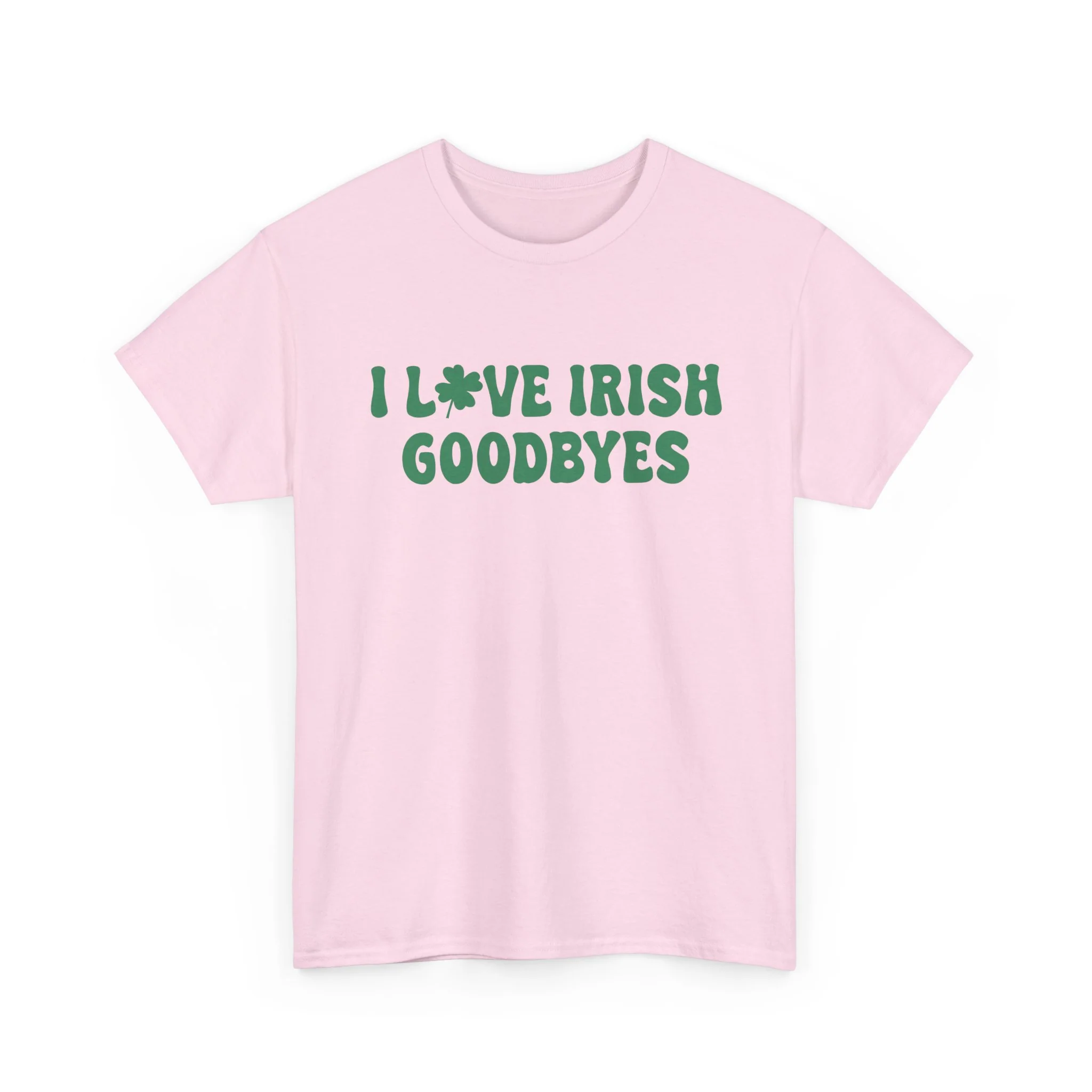 I Love Irish Goodbyes - Gildan Unisex Heavy Cotton Tee - Image 54