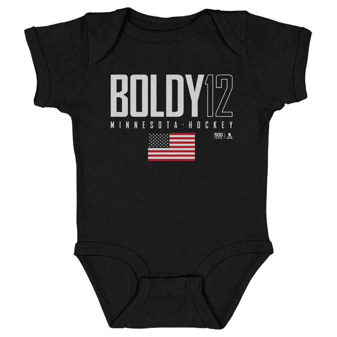 Matt Boldy Minnesota USA Elite WHT - Image 3