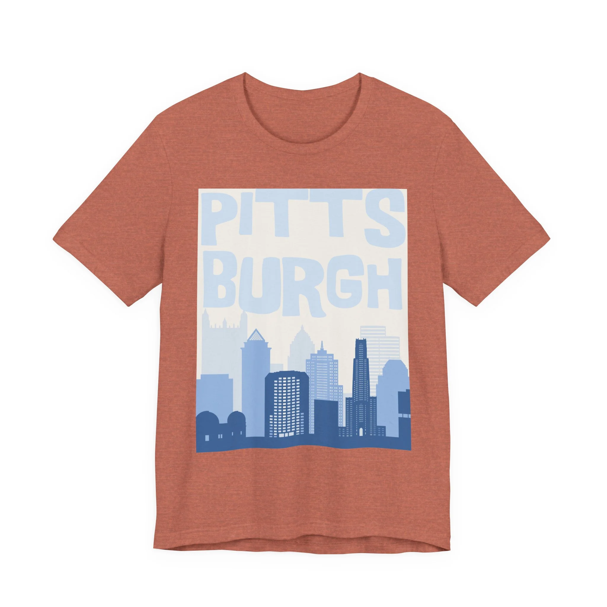 Pittsburgh Blues - Unisex Jersey Short Sleeve Tee - Image 4