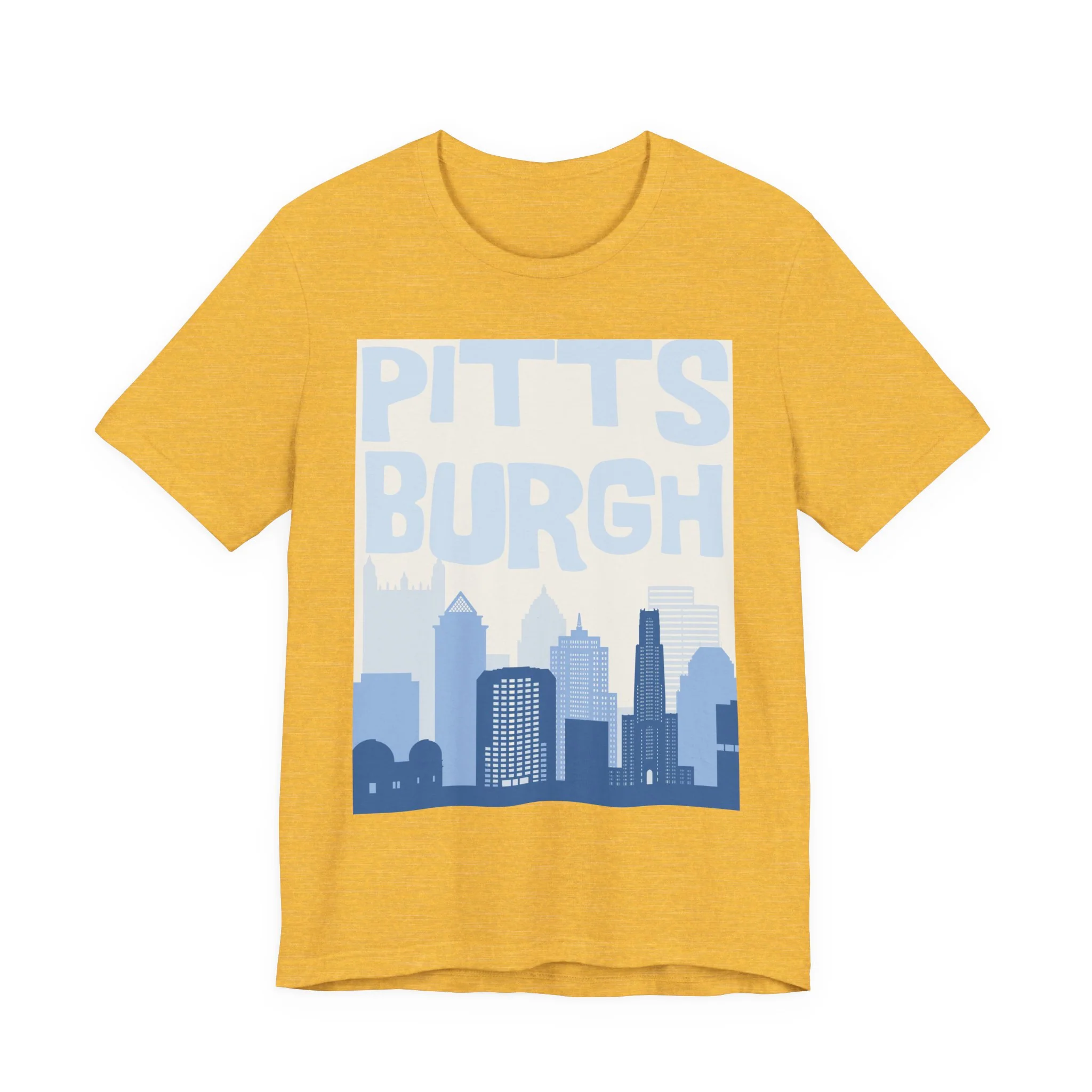 Pittsburgh Blues - Unisex Jersey Short Sleeve Tee - Image 5