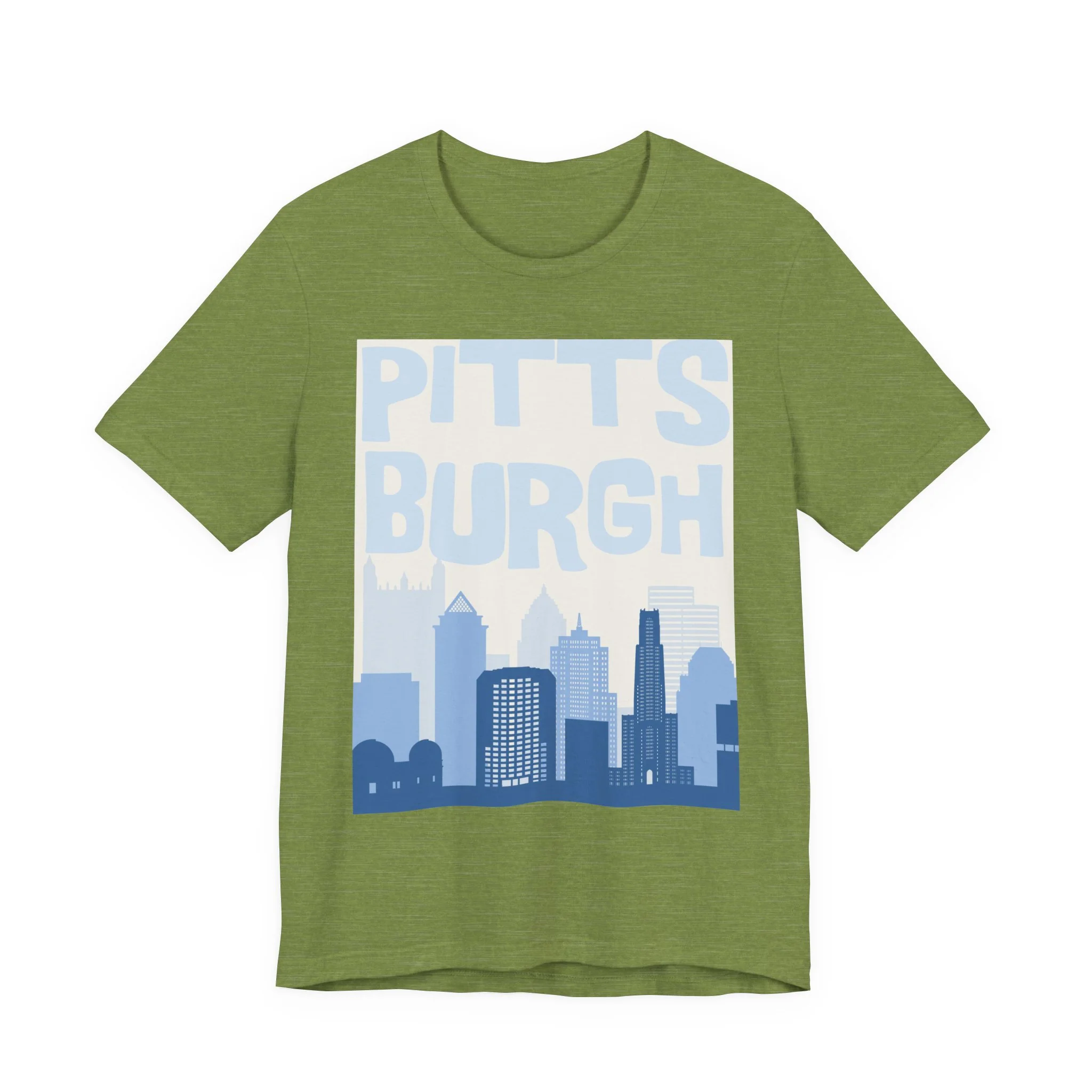 Pittsburgh Blues - Unisex Jersey Short Sleeve Tee - Image 6