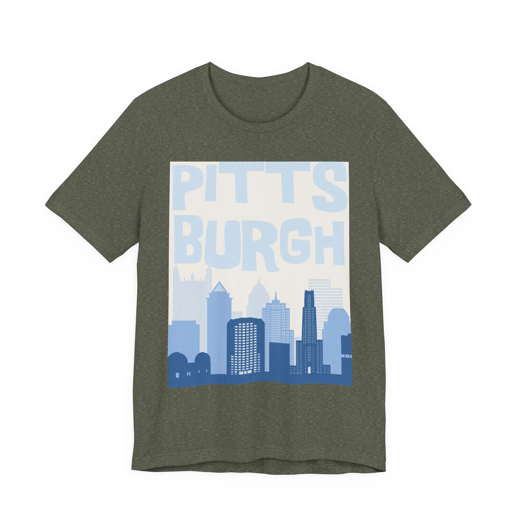 Pittsburgh Blues - Unisex Jersey Short Sleeve Tee - Image 7