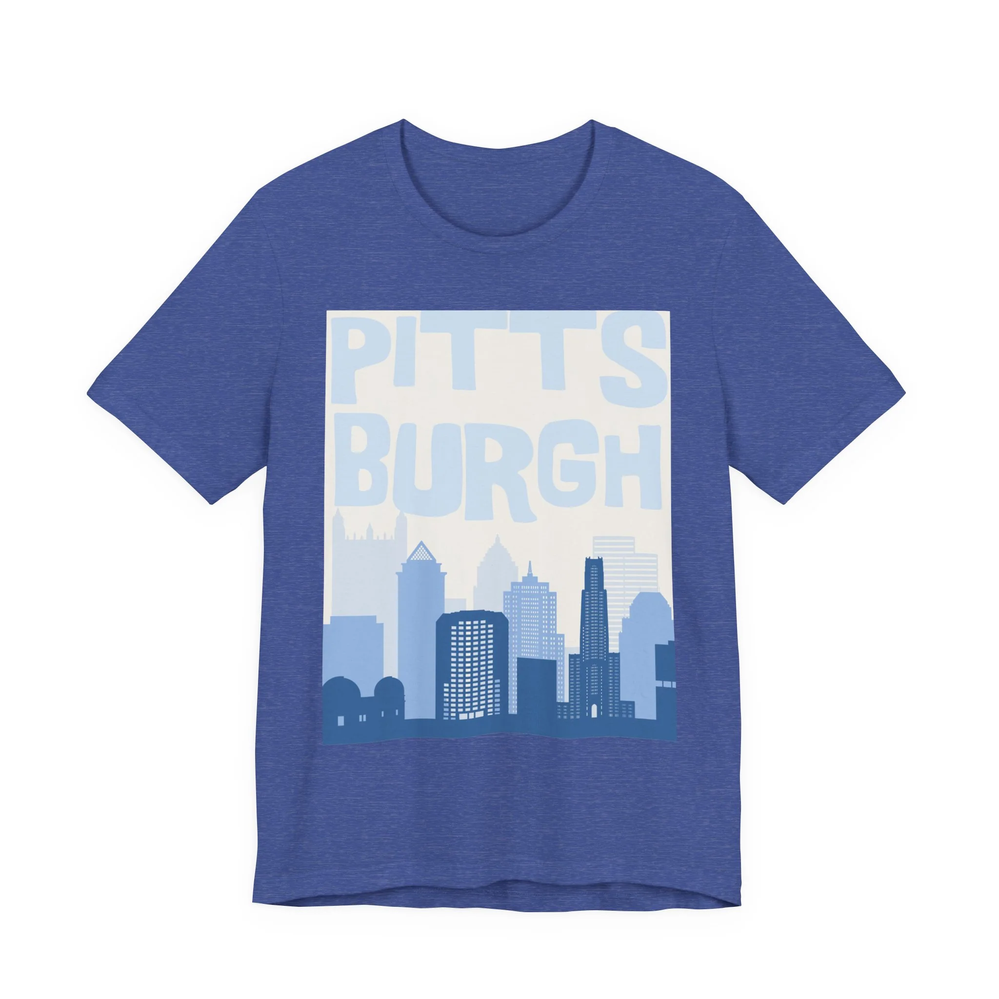 Pittsburgh Blues - Unisex Jersey Short Sleeve Tee - Image 8