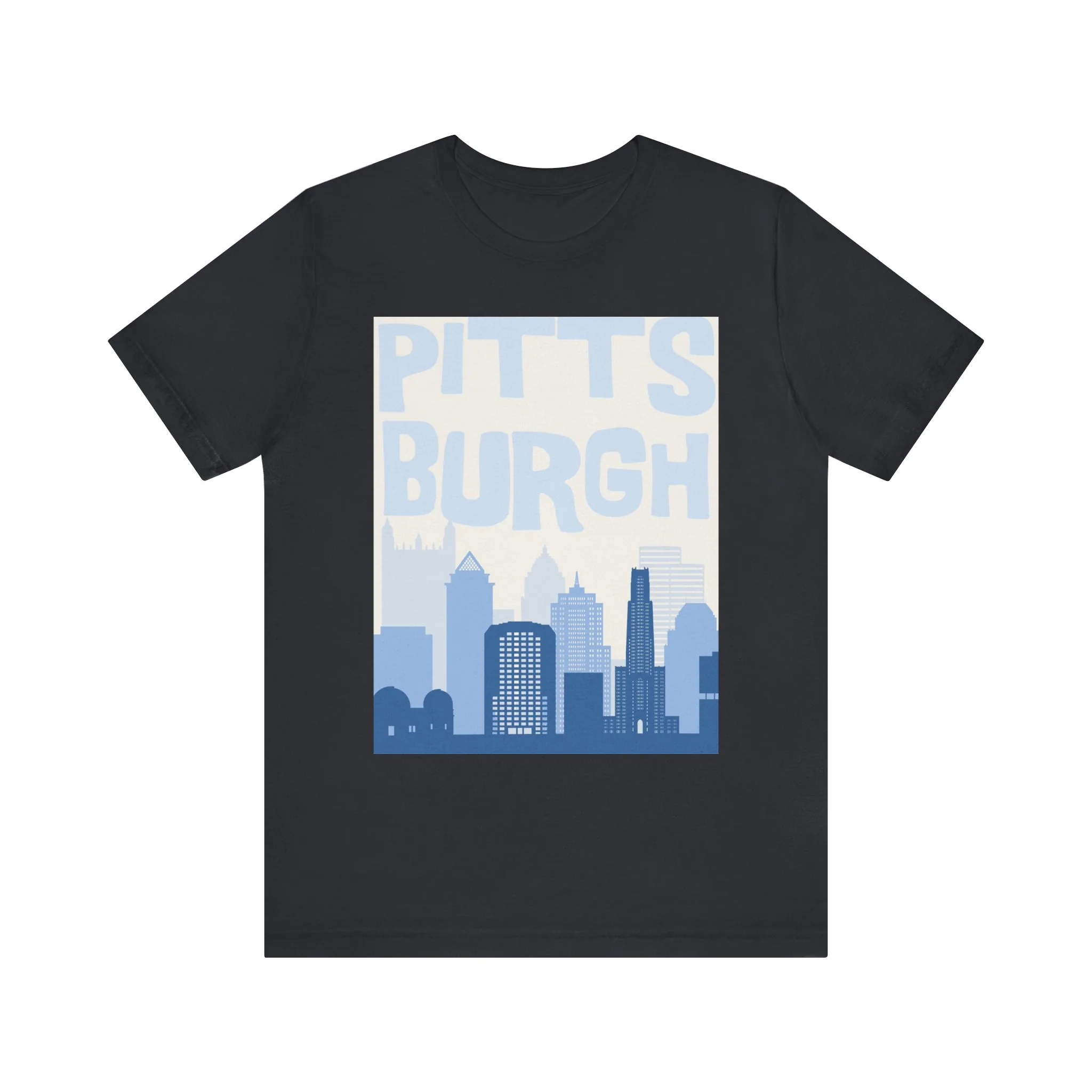 Pittsburgh Blues - Unisex Jersey Short Sleeve Tee - Image 9