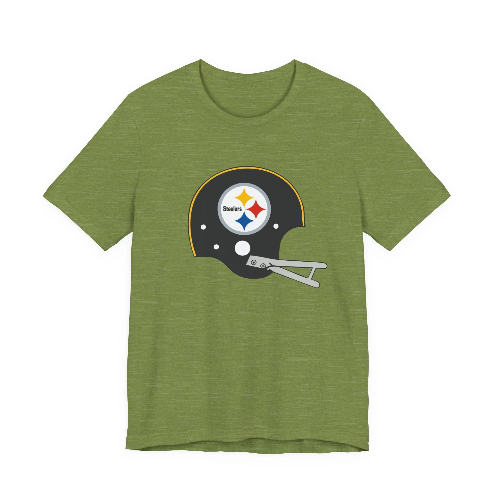 Pittsburgh Football Helmet - Unisex Jersey Short Sleeve Tee - Image 4