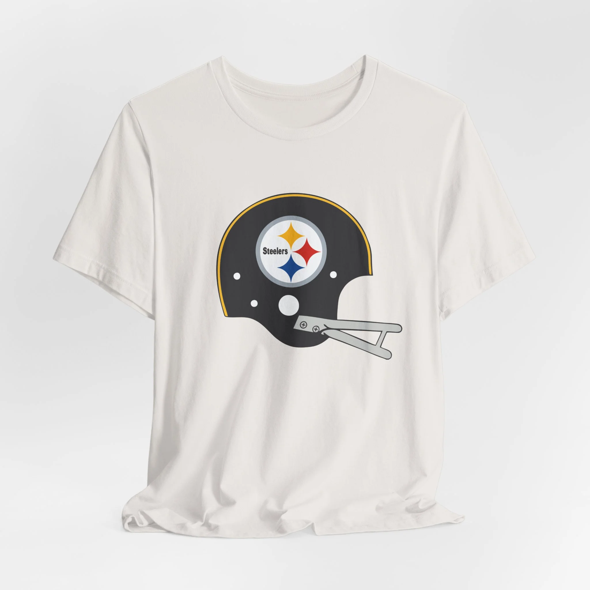 Pittsburgh Football Helmet - Unisex Jersey Short Sleeve Tee - Image 7