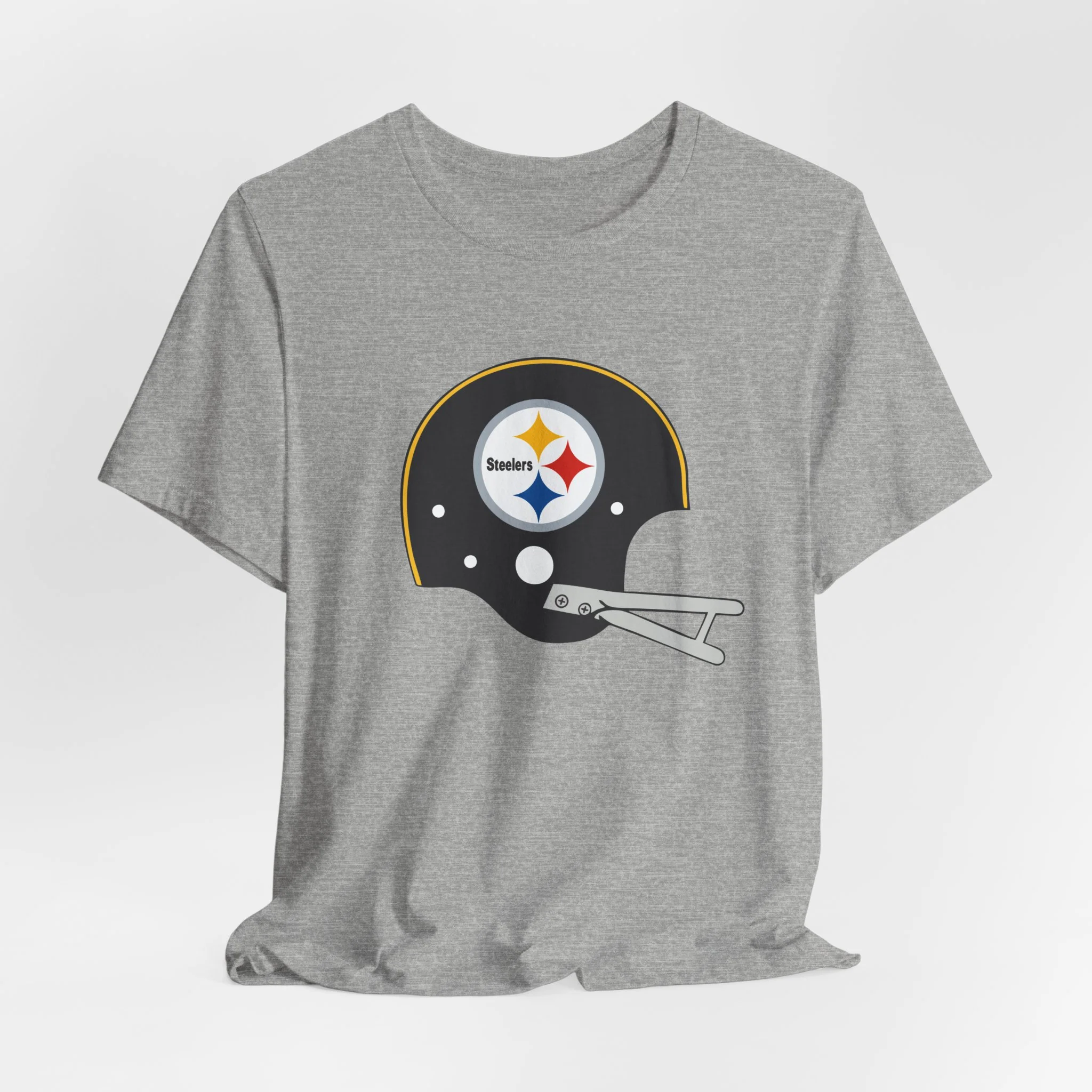 Pittsburgh Football Helmet - Unisex Jersey Short Sleeve Tee - Image 8
