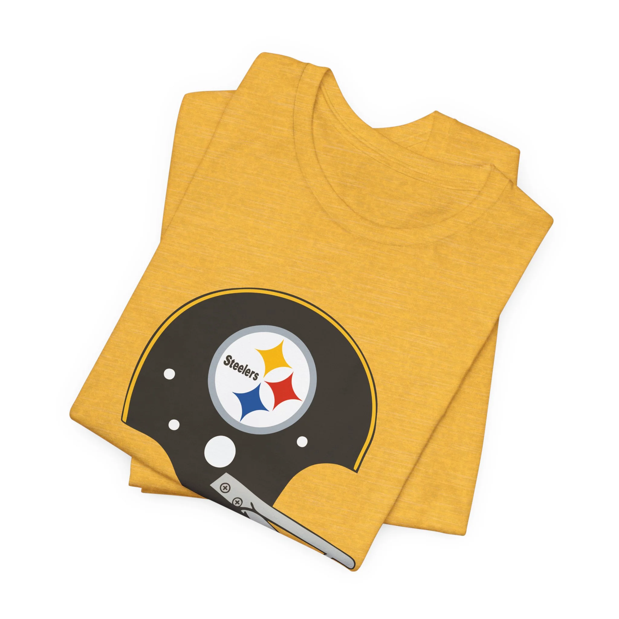 Pittsburgh Football Helmet - Unisex Jersey Short Sleeve Tee - Image 9