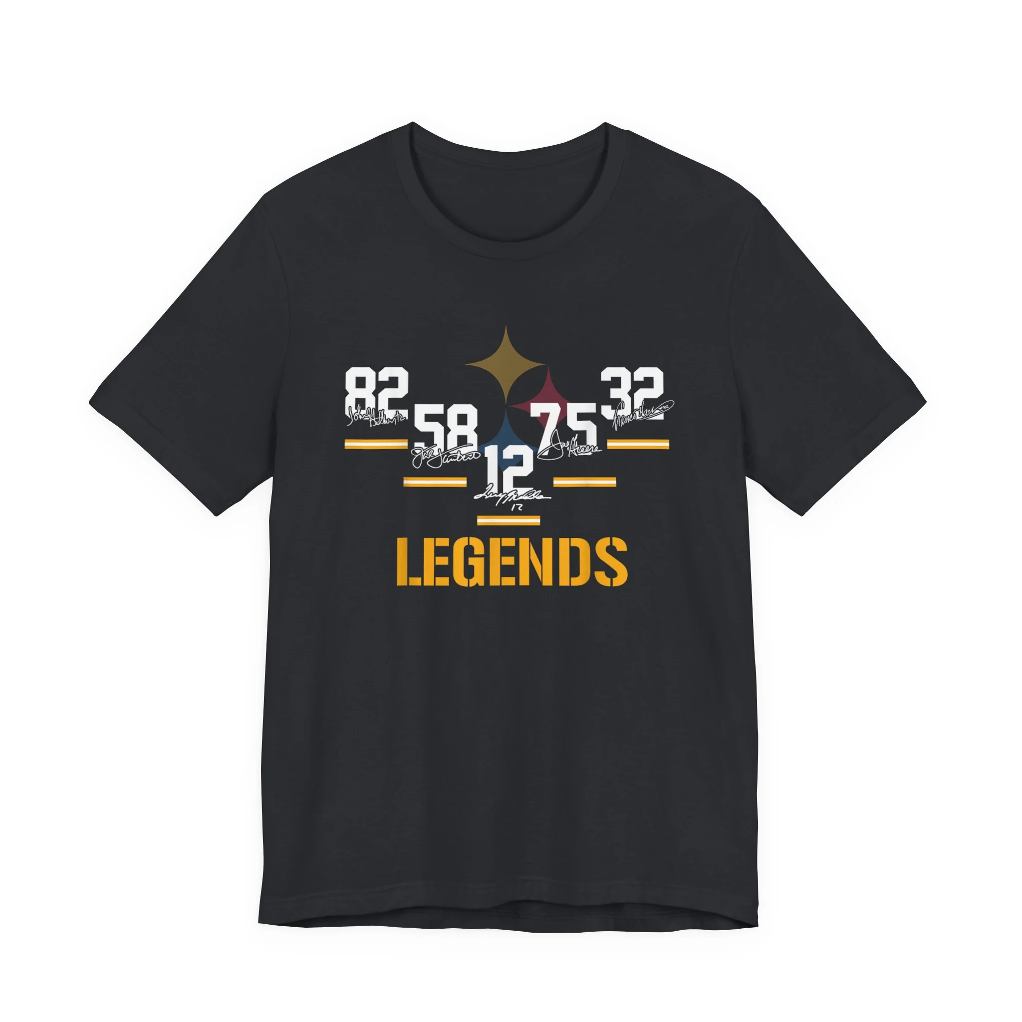 Pittsburgh Football Legends - Unisex Jersey Short Sleeve Tee - Image 12