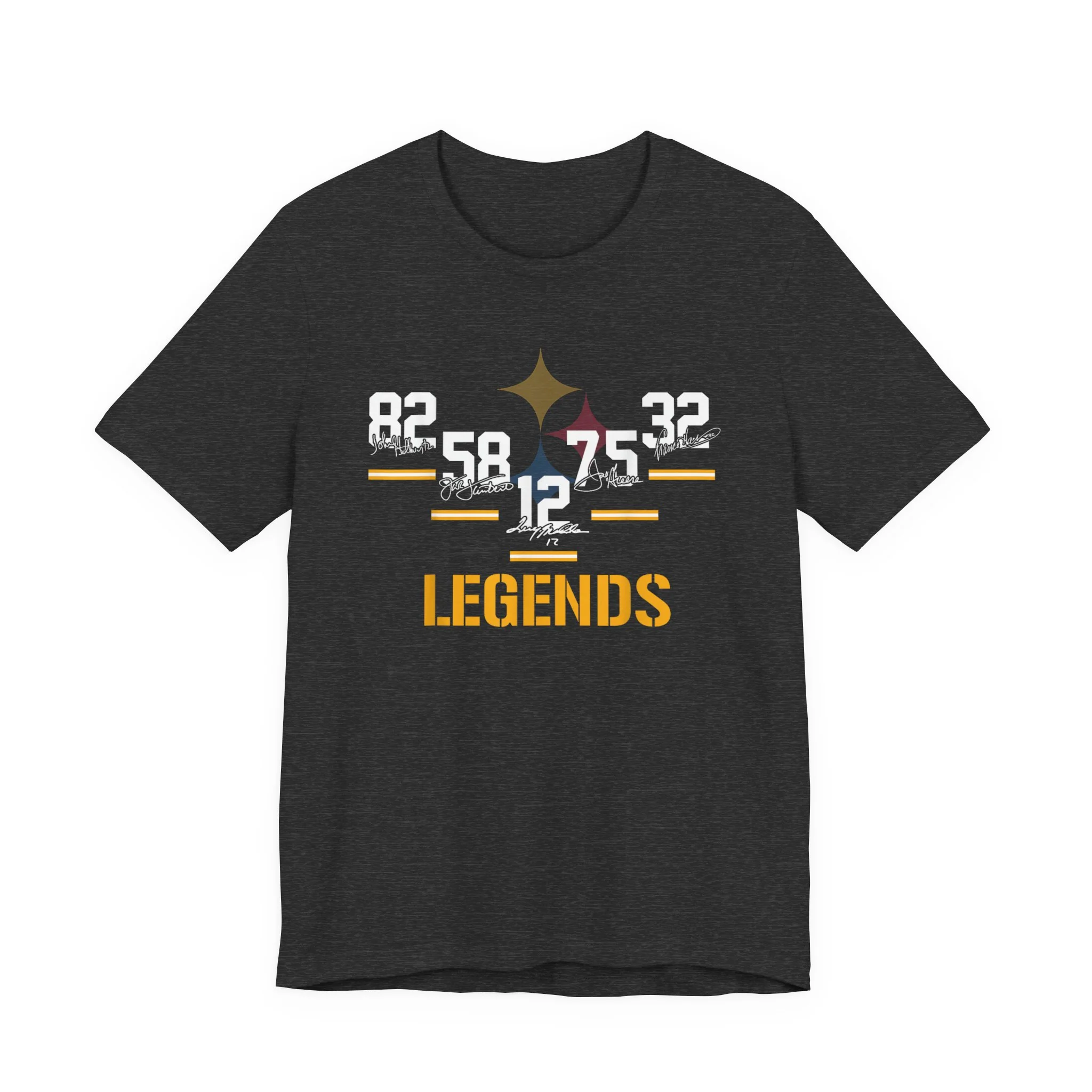 Pittsburgh Football Legends - Unisex Jersey Short Sleeve Tee - Image 3
