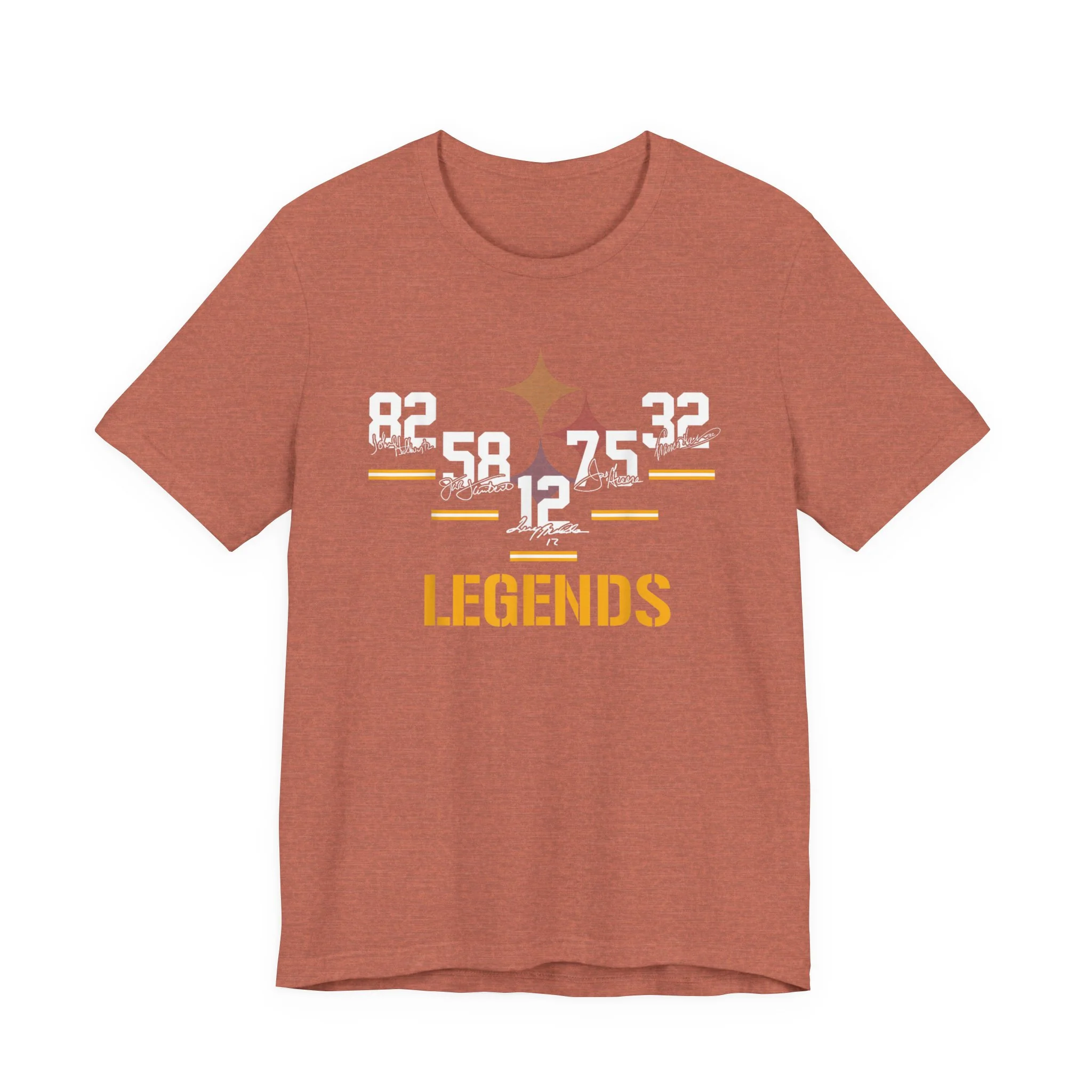 Pittsburgh Football Legends - Unisex Jersey Short Sleeve Tee - Image 4