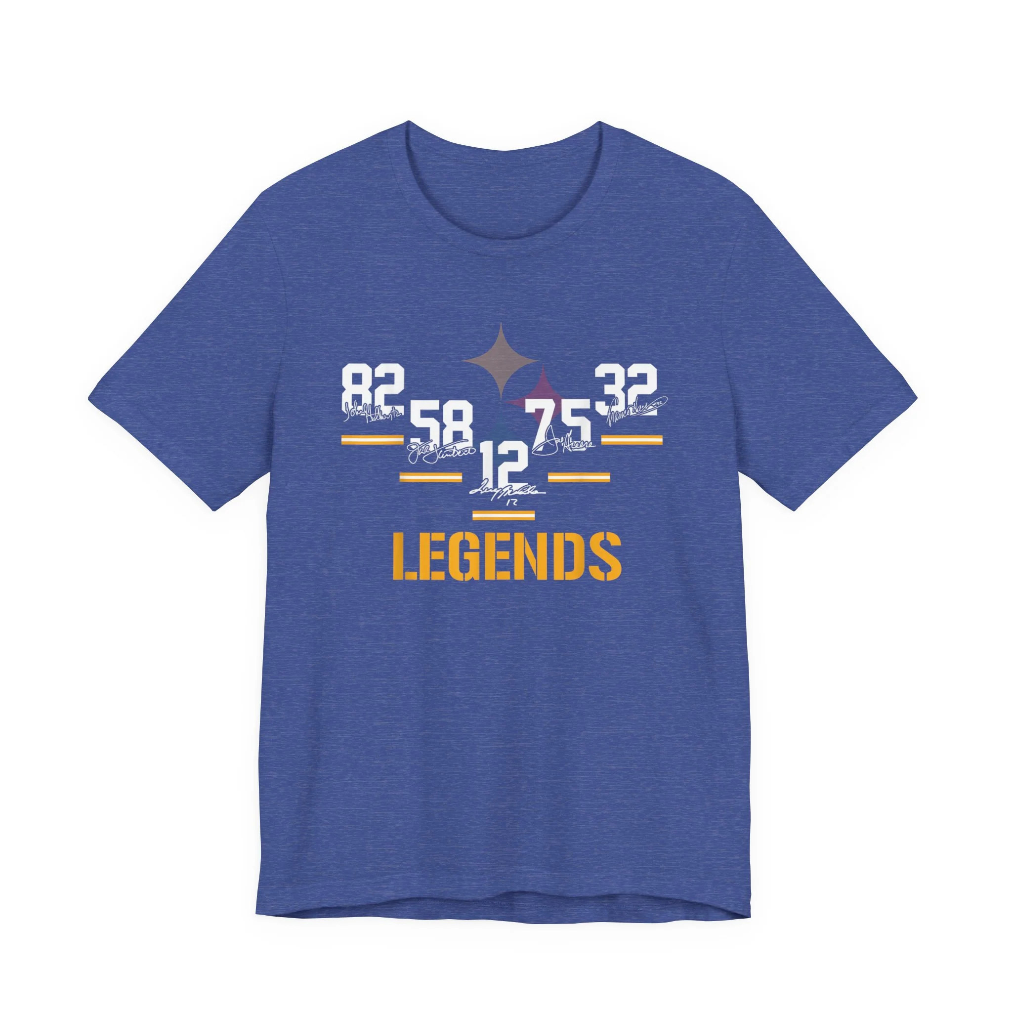 Pittsburgh Football Legends - Unisex Jersey Short Sleeve Tee - Image 8