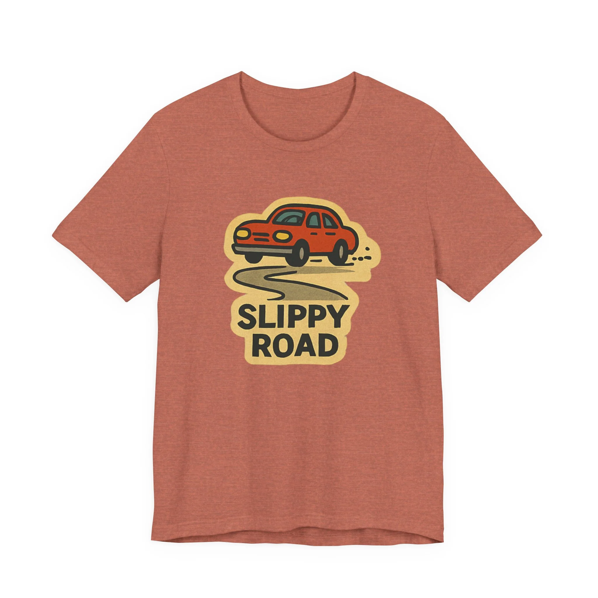 Slippy Road - Unisex Jersey Short Sleeve Tee - Image 4