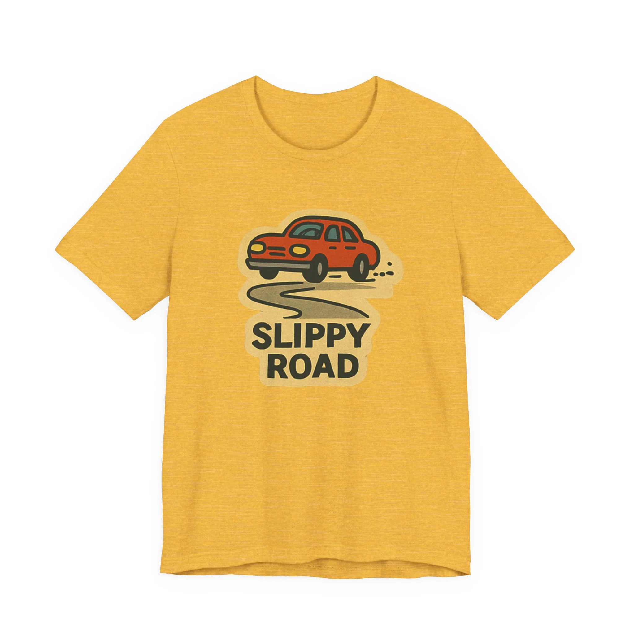 Slippy Road - Unisex Jersey Short Sleeve Tee - Image 5