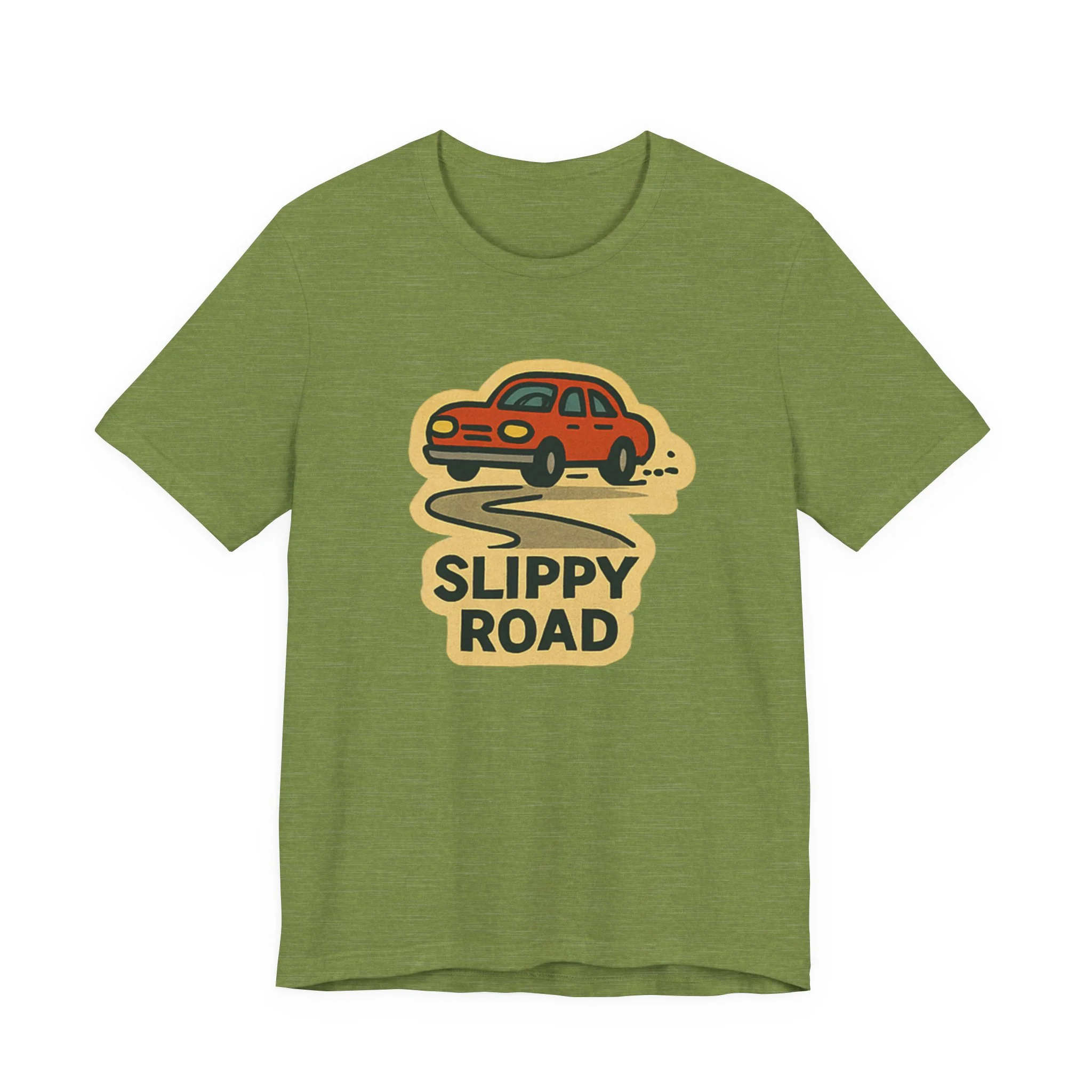 Slippy Road - Unisex Jersey Short Sleeve Tee - Image 6